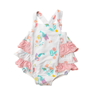 Angel Dear Mermaids Ruffle Bubble, Angel Dear, Angel Dear, Angel Dear Bubble, Angel Dear Mermaids, Angel Dear Romper, Angel Dear SS22, Bubble, Bubble Romper, CM22, JAN23, Mermaids, Sunsuit, R