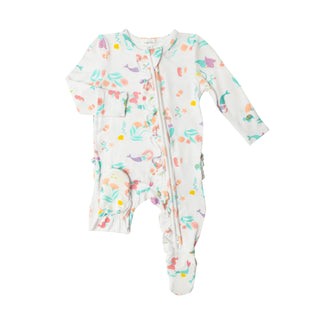 Angel Dear Mermaids Ruffle Front Zipper Footie, Angel Dear, angel Dear, Angel dear Footie, Angel Dear Mermaids, Angel Dear Ruffle Footie, Angel Dear Ruffle Front Zipper Footie, Angel Dear SS2
