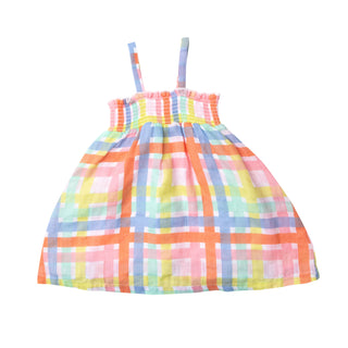 Angel Dear Multicolor Plaid Sundress, Angel Dear, Angel Dear, Angel Dear Dress, Angel Dear Multicolor Plaid, Angel Dear SS22, Angel Dear Sundress, Angel Dear Tube Dress, CM22, Dress, JAN23, M