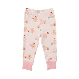 Angel Dear Pink Gingerbread Lounge Wear Set, Angel Dear, All Things Holiday, angel Dear, Angel Dear Christmas, Angel Dear Gingerbread, Angel Dear Holiday 2021, Angel Dear Lounge Wear Set, Ang