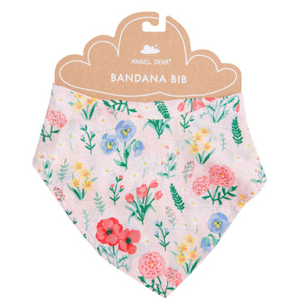 Angel Dear Summer Floral Muslin Bandana Bib, Angel Dear, angel Dear, Angel Dear Bandana Bib, Angel dear Spring 2021, Angel Dear Summer Floral, Angel Dear Summer Floral Bandana Bib, cf-type-bi