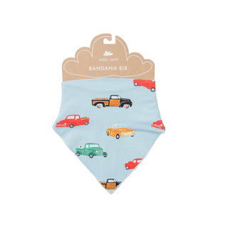 Angel Dear Vintage Truck Bandana Bib, Angel Dear, Angel Dear, Angel Dear Bandana Bib, Angel Dear Bib, Angel Dear Fall 2021, Angel Dear Vintage Truck, CM22, JAN23, Bib - Basically Bows & Bowti