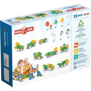 Geomag Magic Cube 13pc Set, Geomag, cf-type-building-blocks, cf-vendor-geomag, EB Baby, EB Boy, EB Boys, EB Girls, Geo Mag, Geomag, Magnetic Blocks, Magnetic Toy, Stem Toy, Toys, Building Blo