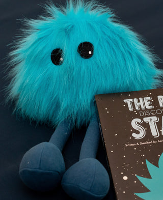 KicKee Pants Blue the Puff Plush, KicKee Pants, Alien Stuffed Animal, Blue the Puff, CM22, KicKee, KicKee Pants, KicKee Pants Astronomy, KicKee Pants Blue the Puff Plush, KicKee Pants Plush T
