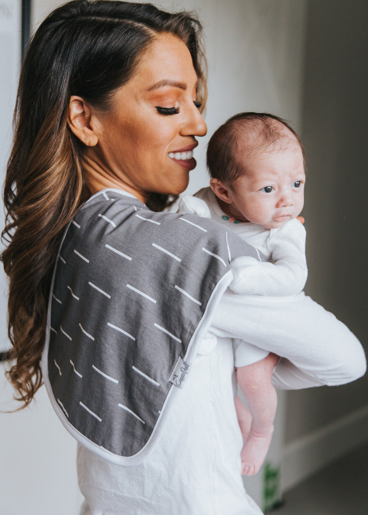 Copper Pearl Kai Premium Burp Cloth Set Basically Bows & Bowties