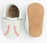 Freshly Picked First Pitch Bow Mocc Soft Sole, Freshly Picked, Baseball, Baseball Baby, Baseball Mocc, Freshly Picked, Freshly Picked Baseball, Freshly Picked Bow, Freshly Picked Bow Mocc Sof