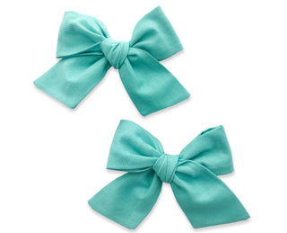 Baby Bling Big Cotton Bow Clip Set - Caribbean, Baby Bling, Baby Bling, Baby Bling Big Cotton Bow Clip Set, Baby Bling Big Cotton Bow Clip Set - Caribbean, Baby Bling Caribbean, Baby Bling Ca