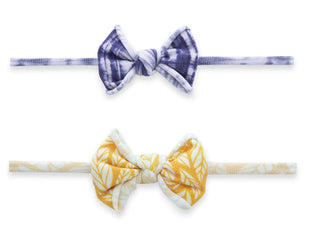 Baby Bling Boho Baby 2 Pack Mini Print Skinny Headband Set, Baby Bling, Baby Baby Bling Headbands, Baby Bling, Baby Bling Boho Baby 2 Pack Mini Print Skinny Headband Set, Baby Bling Bun Headb