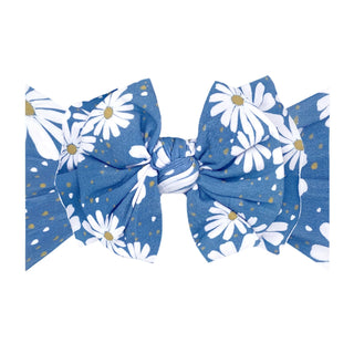 Baby Bling Denim Daisy Printed FAB Headband, Baby Bling, Baby Baby Bling Headbands, Baby Bling, Baby Bling FAB-BOW-LOUS, Baby Bling Fall 2022, Baby Bling Headband, Baby Bling Headbands, Baby 