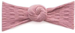 Baby Bling Mauve Waffle Bun, Baby Bling, Baby Bling, Baby Bling Bows, Baby Bling Bun Headband, Baby Bling Fall 2018 Release, Baby Bling headband, Baby Bling Knot Headband, Baby Bling top Knot