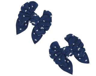 Baby Bling Navy Dot Baby Shabby DEB Clip Set, Baby Bling, Baby Baby Bling Headbands, Baby Bling, Baby Bling Baby DEB Clip Set, Baby Bling Baby Shabby DEB Clip Set, Baby Bling Clip Set, Baby B