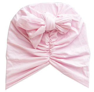 Baby Bling Pink Turban, Baby Bling, Baby Bling, Baby Bling Bows, Baby Bling Hat, Baby Bling Turban, Cotton Baby Turban, Turban, Turban - Basically Bows & Bowties