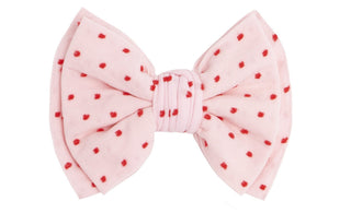 Baby Bling Pink w/Red Shabby Dot Classic Clip, Baby Bling, Baby Baby Bling Headbands, Baby Bling, Baby Bling Classic Clip, Baby Bling Clippie, Baby bling Clips, Baby Bling Headband, Baby Blin