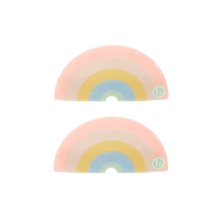 Baby Bling Rainbow 2pk Clip Set - Pastel, Baby Bling, Baby Baby Bling Headbands, Baby Bling, Baby Bling 2pk Clip Set, Baby Bling Rainbow 2pk Clip Set, Baby Bling Rainbow 2pk Clip Set - Pastel