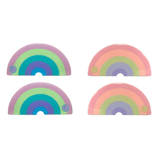 Baby Bling Rainbow 4pk Clip Set - Bright Rainbows, Baby Bling, Baby Baby Bling Headbands, Baby Bling, Baby Bling Clip, Baby Bling Headbands, Baby Bling Rainbow 4pk Clip Set, BBSS22, Bright Ra