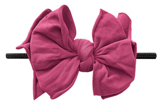 Baby Bling Raspberry / Black FAB-BOW-LOUS Skinny Headband, Baby Bling, Baby Baby Bling Headbands, Baby Bling, Baby Bling Black Band FAB-BOW-LOUS Skinny Headband, Baby Bling FAB-BOW-LOUS, Baby