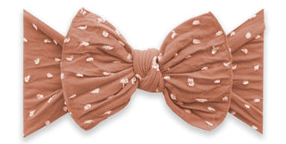 Baby Bling Rose Gold Shabby Dot Patterned Knot Headband, Baby Bling, Baby Bling, Baby Bling Bows, Baby Bling Fall 2019 Release, Baby Bling Headband, Baby Bling Patterned Knot Headband, Baby B