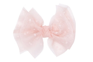 Baby Bling Rose Quartz Tulle FAB Clip, Baby Bling, Baby bling, Baby Bling FAB, Baby Bling FAB Clip, Baby Bling FAB-BOW-LOUS, Baby Bling Rose Quartz, Baby Bling Rose Quartz Tulle, Baby Bling S
