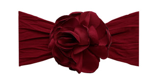 Baby Bling Silk Ruffle Flower Headband - Ruby, Baby Bling, Baby Baby Bling Headbands, Baby Bling, Baby Bling Flower Headband, Baby Bling Headband, Baby Bling Headbands, Baby Bling Holiday, Ba
