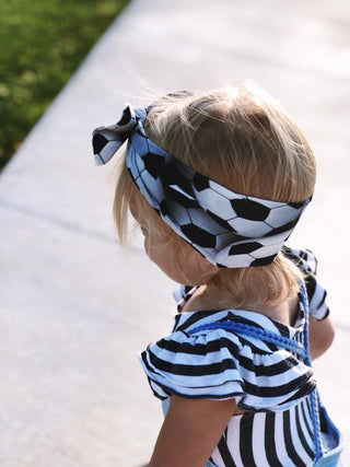 Baby Bling Soccer Printed Knot Headband, Baby Bling, Baby Baby Bling Headbands, Baby Bling, Baby Bling Bows, Baby Bling Fall 2018 Release, Baby BLing Goal Headband, Baby Bling Headbands, Baby