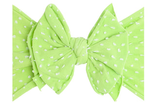 Baby Bling Tomatillo Dot SHAB-BOW-LOUS Headband, Baby Bling, Baby Baby Bling Headbands, Baby Bling, Baby Bling Headband, Baby Bling Headbands, Baby bling SHAB, Baby Bling SHAB-BOW-LOUS, Baby 