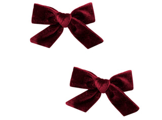 Baby Bling Velvet Clip Set - Ruby, Baby Bling, Baby Bling, Baby Bling Clip 2 Pack, Baby Bling Clip Set, Baby Bling Clip Sets, Baby Bling Clippie, Baby bling Clips, Baby Bling Holiday, Baby Bl