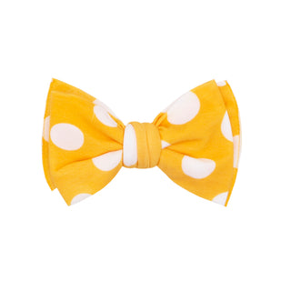 Baby Bling Yellow Polka Dot Printed Classic Clip, Baby Bling, Baby Baby Bling Headbands, Baby Bling, Baby Bling Character Collection, Baby Bling Classic Clip, Baby Bling Clip, Baby Bling Clip