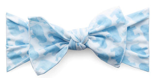 Baby Bling Blue Elephant Printed Knot Headband, Baby Bling, Baby Bling, Baby Bling Bows, Baby Bling headband, Baby Bling Headbands, Baby Bling Printed Knot Headband, Baby Bling Printed Knot H