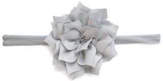Baby Bling Poinsettia Skinny Headband-Grey with Silver, Baby Bling, Baby Bling, Baby Bling Bows, Baby Bling Flower Headband, Baby Bling Headband, Baby Bling Headbands, Baby Bling Skinny, Baby