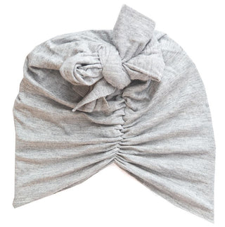 Baby Bling Grey Turban, Baby Bling, Baby, Baby Bling, Baby Bling Bows, Baby Bling Turban, Cotton Baby Turban, Turban, Turban - Basically Bows & Bowties