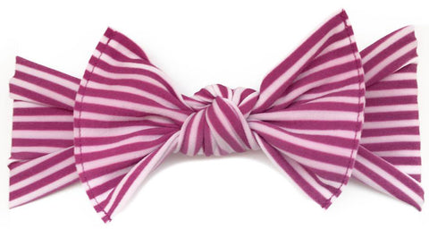 Baby Bling Hot Pink Stripe Printed Knot Headband, Baby Bling, Baby, Baby Bling, Baby Bling Bows, Baby Bling headband, Baby Bling Headbands, Baby Bling Knot Headband, Baby Bling Printed Headba