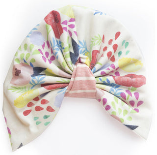Baby Bling Reversible Turban-Bright Floral, Baby Bling, Baby, Baby Bling, Baby Bling Bows, Baby Bling Hat, Baby Bling Printed Turban, Baby Bling Turban, Baby Turban, Bright Floral, Cotton Bab