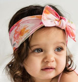 Baby Bling Soft Pink Floral Printed Knot Headband, Baby Bling, Baby Bling, Baby Bling Bows, Baby Bling Floral, Baby Bling Floral Headband, Baby Bling Floral Printed Knot, Baby Bling Headband,
