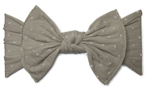 Baby Bling Taupe Dot Patterned Knot Headband, Baby Bling, Baby Bling, Baby Bling Bows, Baby Bling Headband, Baby Bling Headbands, Baby Bling Knot, Baby Bling Knot Headband, Baby Bling Knot He