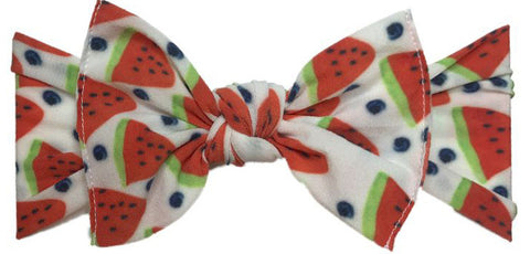 Baby Bling Watermelon Berry Printed Knot Headband, Baby Bling, Baby Bling, Baby Bling Bows, Baby Bling Headband, Baby Bling Knot, Baby Bling Knot Headband, Baby Headband, Baby Headbands, CM22