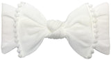 Baby Bling Classic Knot w/Pom Trimmed Headband (10 Colors), Baby Bling, Baby Bling, Baby Bling Bows, Baby Bling Headband, Baby Bling Knot, Baby Bling Knot Headband, Baby BLing Pom Knot Classi