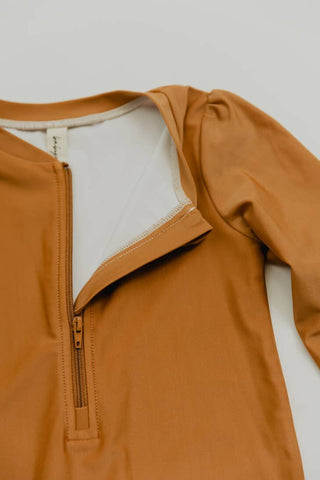 Babysprouts Rashguard in Butterscotch, Babysprouts, Babysprouts, Babysprouts Rashguard, Butterscotch, cf-size-0-3-months, cf-size-12-18-months, cf-size-18-24-months, cf-size-2t, cf-size-3-6-m
