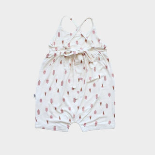 Babysprouts Tie Back Romper in Summer Treats, Babysprouts, Baby Sprouts, Babysprouts, Babysprouts Romper, Babysprouts Tie Back Romper, cf-size-2, cf-size-3-6-months, cf-size-6-12-months, cf-t