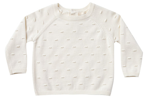 Quincy Mae Bailey Knit Sweater - Ivory, Quincy Mae, Quincy Mae, Quincy Mae AW20 Drop 1, Quincy Mae Bailey Knit Sweater, Quincy Mae Fall 2020, Quincy Mae Ivory, Quincy Mae Ivory Bailey Knit Sw