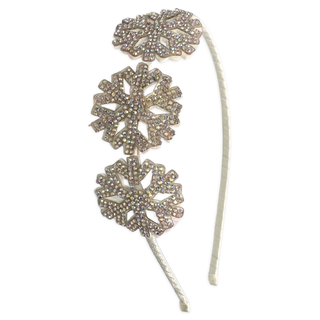 Bari Lynn AB Swarovski Crystal Snowflakes Headband, Bari Lynn, All Things Holiday, Bari Lynn, Bari Lynn Christmas, Bari Lynn Christmas Headband, Bari Lynn Headband, Bari Lynn Headbands, Bari 