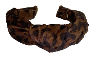 Bari Lynn Animal Print Knot Headband with Swarovksi Crystals, Bari Lynn, Animal Print Headband, Bari Lynn, Bari Lynn Animal Print, Bari Lynn Animal Print Knot Headband, Bari Lynn Headband, Ba