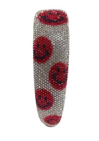 Bari Lynn Fully Crystal Smile Headband - Red, Bari Lynn, Bari Lynn, Bari Lynn Fully Crystalized Headband, Bari Lynn Headband, Bari Lynn Headbands, Bari Lynn Smile, Bari Lynn Smile Headband, B