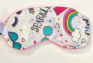 Bari Lynn Holographic Glam Girl Sleep Mask, Bari Lynn, Bari Lynn Eye Mask, Bari Lynn Glam, Bari Lynn Glam Girl, Bari Lynn Holographic Glam Girl Sleep Mask, Camp, Camp gear, Camp Gift, Cosmeti