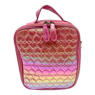 Bari Lynn Hot Pink Embossed Heart Lunch Box, Bari Lynn, Back to School, Bari Lynn, Bari Lynn Heart Lunch Box, Bari Lynn Hot Pink Embossed Heart Lunch Box, Bari Lynn Hot Pink Heart Lunch Box, 