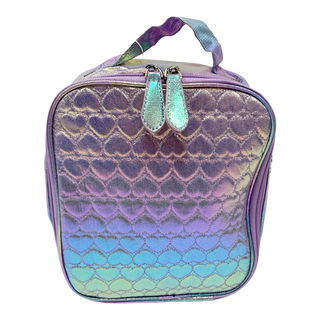 Bari Lynn Lilac Embossed Heart Lunch Box, Bari Lynn, Back to School, Bari Lynn, Bari Lynn Heart Lunch Box, Bari Lynn Lilac Embossed Heart, Bari Lynn Lilac Embossed Heart Lunch Box, Bari Lynn 