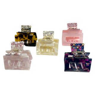 Bari Lynn Medium Swarovski Crystal Rectangle Claw Clip, Bari Lynn, Bari Lynn, Bari Lynn Claw Clip, Bari Lynn Hair Clip, Bari Lynn Swarovski Crystal Frosted Rectangle Claw Clip, cf-type-hair-c