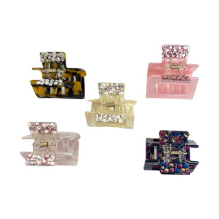 Bari Lynn Medium Swarovski Crystal Rectangle Claw Clip, Bari Lynn, Bari Lynn, Bari Lynn Claw Clip, Bari Lynn Hair Clip, Bari Lynn Swarovski Crystal Frosted Rectangle Claw Clip, cf-type-hair-c