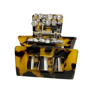 Bari Lynn Medium Swarovski Crystal Rectangle Claw Clip, Bari Lynn, Bari Lynn, Bari Lynn Claw Clip, Bari Lynn Hair Clip, Bari Lynn Swarovski Crystal Frosted Rectangle Claw Clip, cf-type-hair-c