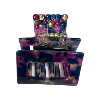 Bari Lynn Medium Swarovski Crystal Rectangle Claw Clip, Bari Lynn, Bari Lynn, Bari Lynn Claw Clip, Bari Lynn Hair Clip, Bari Lynn Swarovski Crystal Frosted Rectangle Claw Clip, cf-type-hair-c