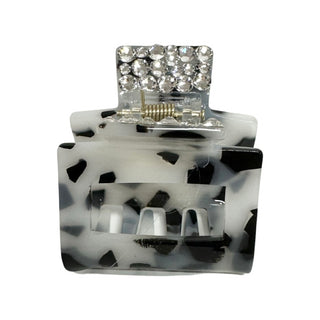 Bari Lynn Medium Swarovski Crystal Rectangle Claw Clip, Bari Lynn, Bari Lynn, Bari Lynn Claw Clip, Bari Lynn Hair Clip, Bari Lynn Swarovski Crystal Frosted Rectangle Claw Clip, cf-type-hair-c